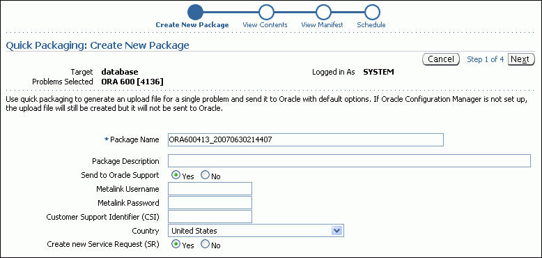 Description of quick_package_1_new.gif follows
