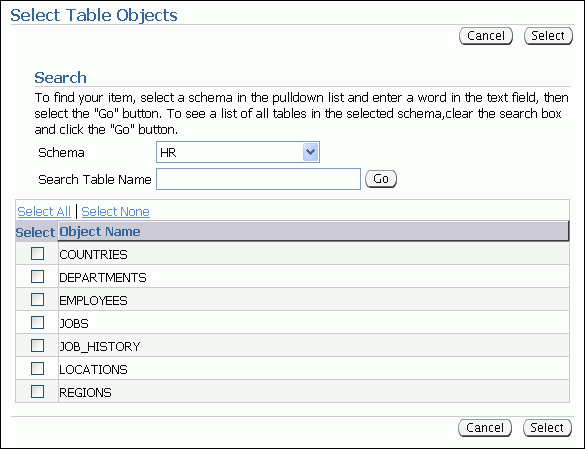 Description of select_table_objects.gif follows