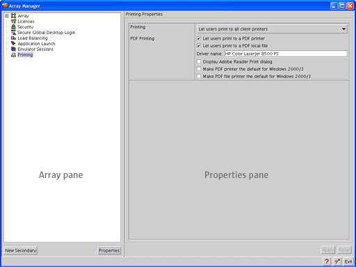 Array Manager